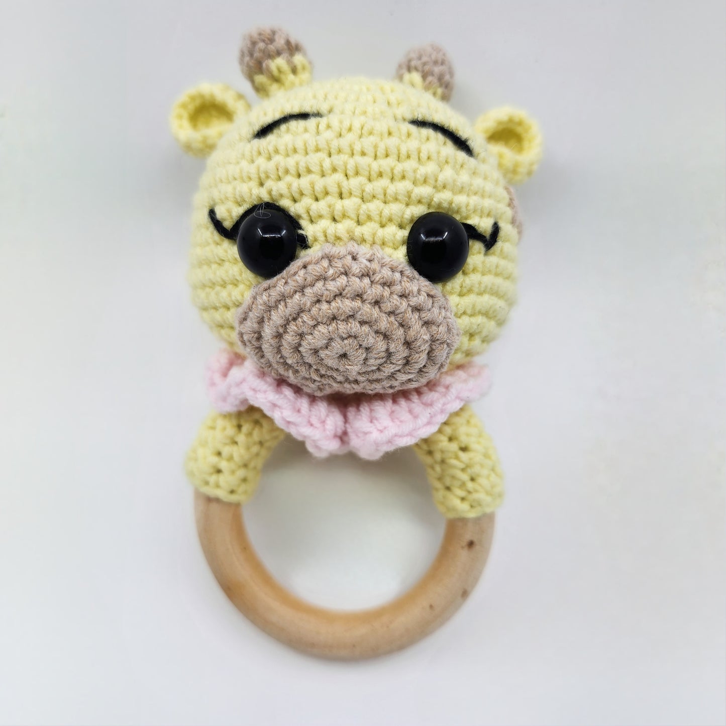 Crochet stuffed toy Baby Shaker