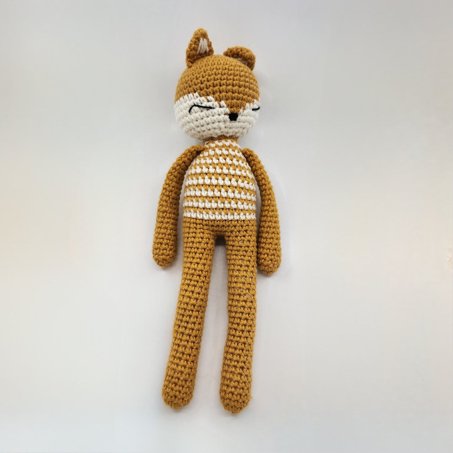 Crochet stuffed toy Fox