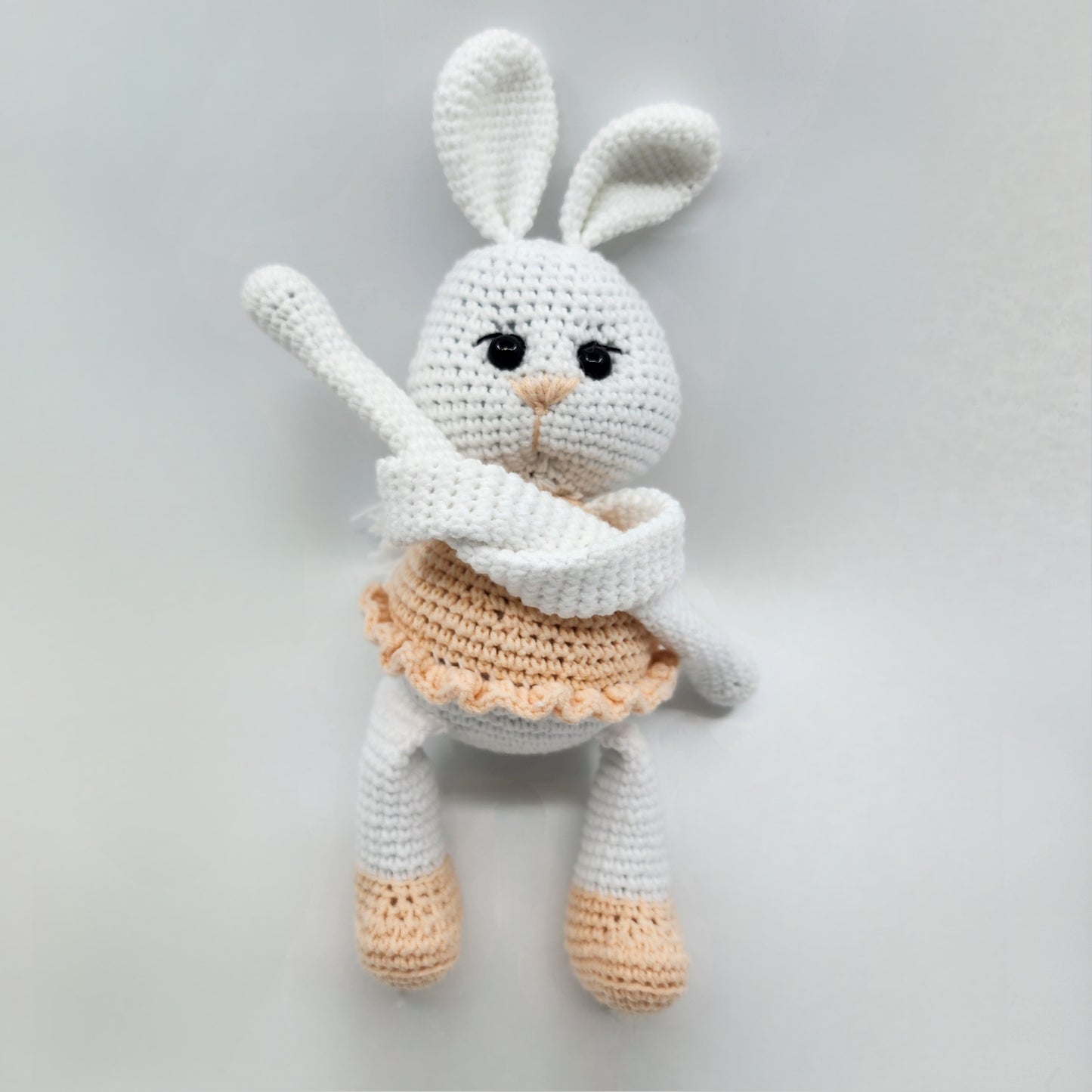 Crochet stuffed toy Hangable Bunny