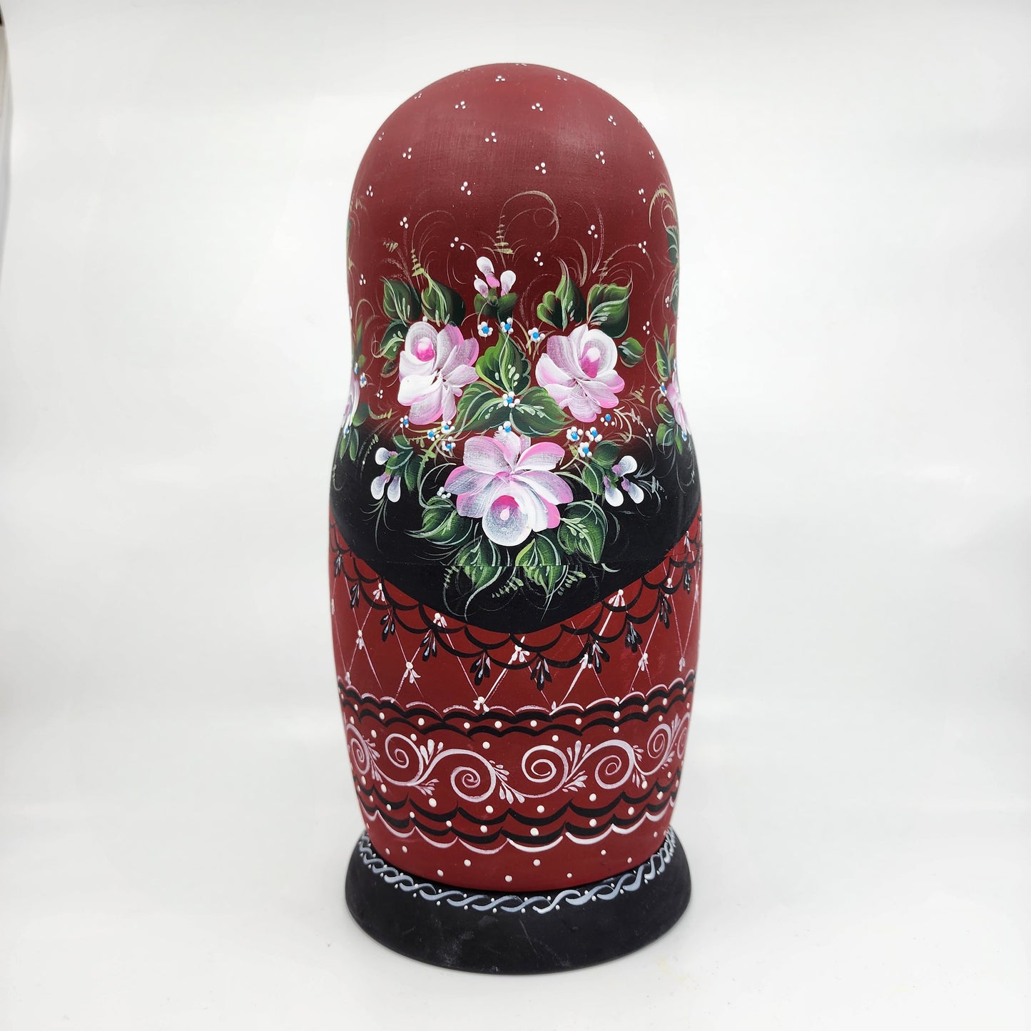 10 Piece Matryoshka Maroon