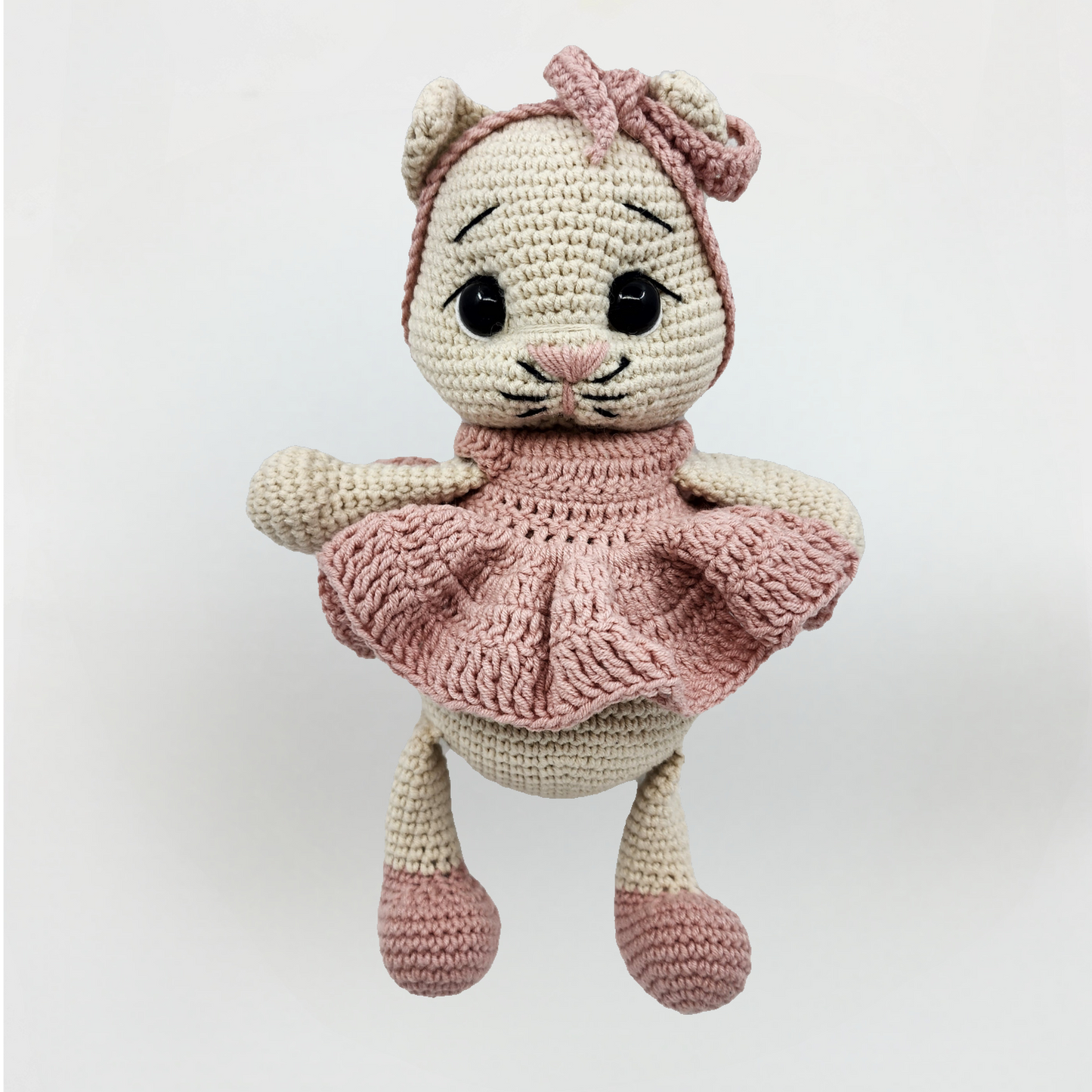 Crochet stuffed toy Kitten