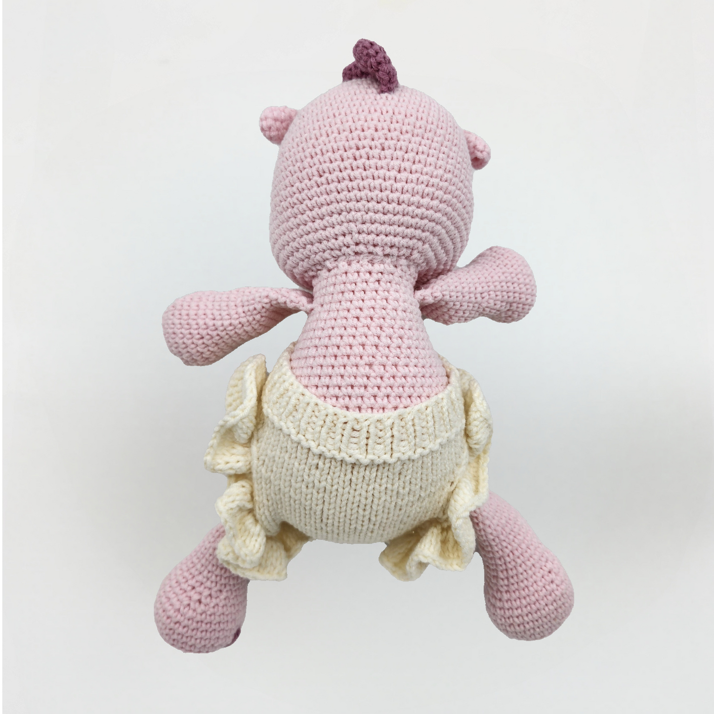 Crochet stuffed toy Dino