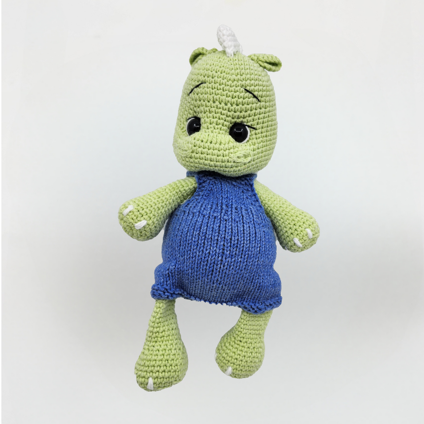 Crochet stuffed toy Dino