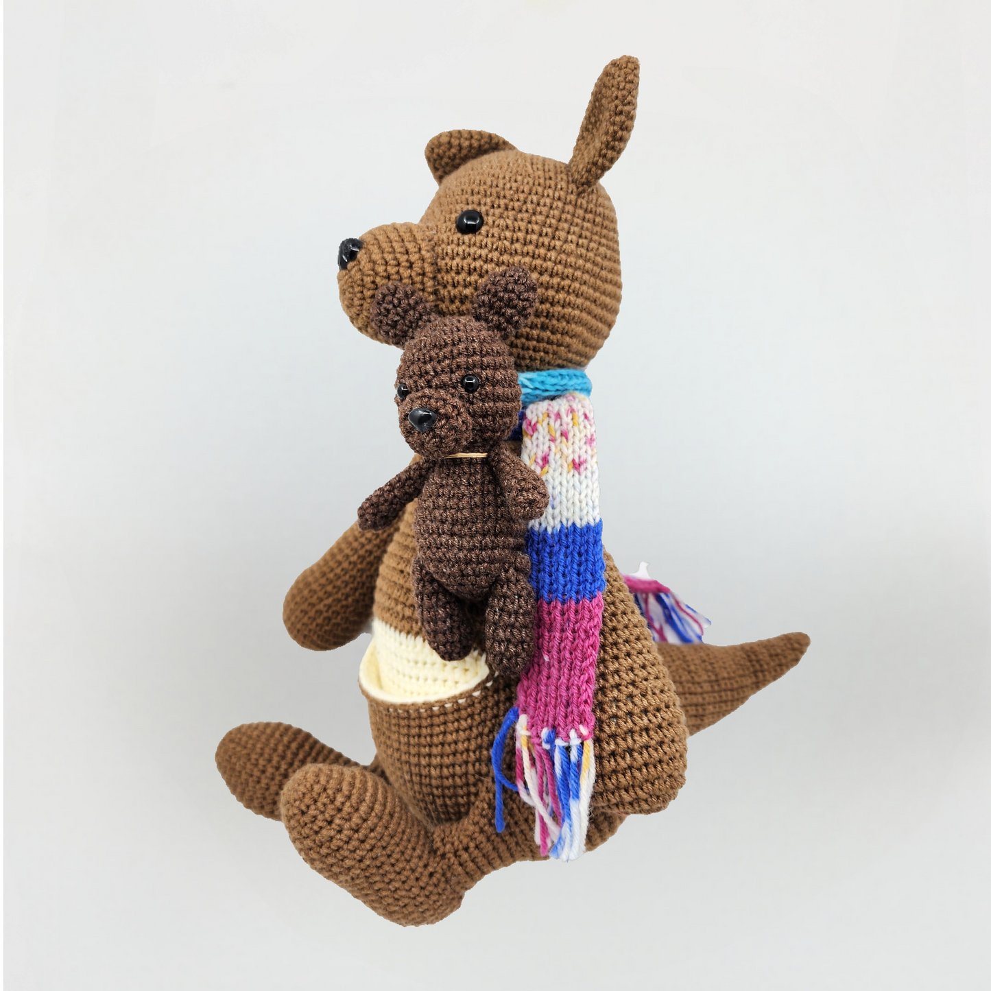 Crochet stuffed toy Kangaroo