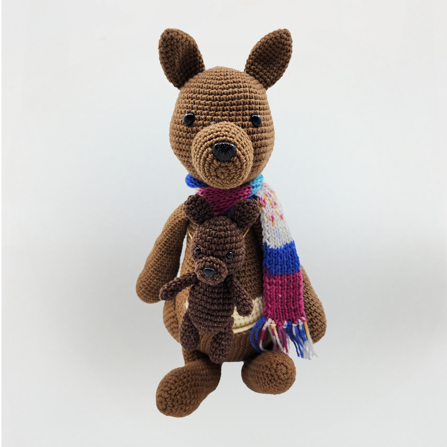 Crochet stuffed toy Kangaroo