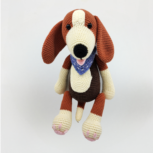 Crochet stuffed toy Dog