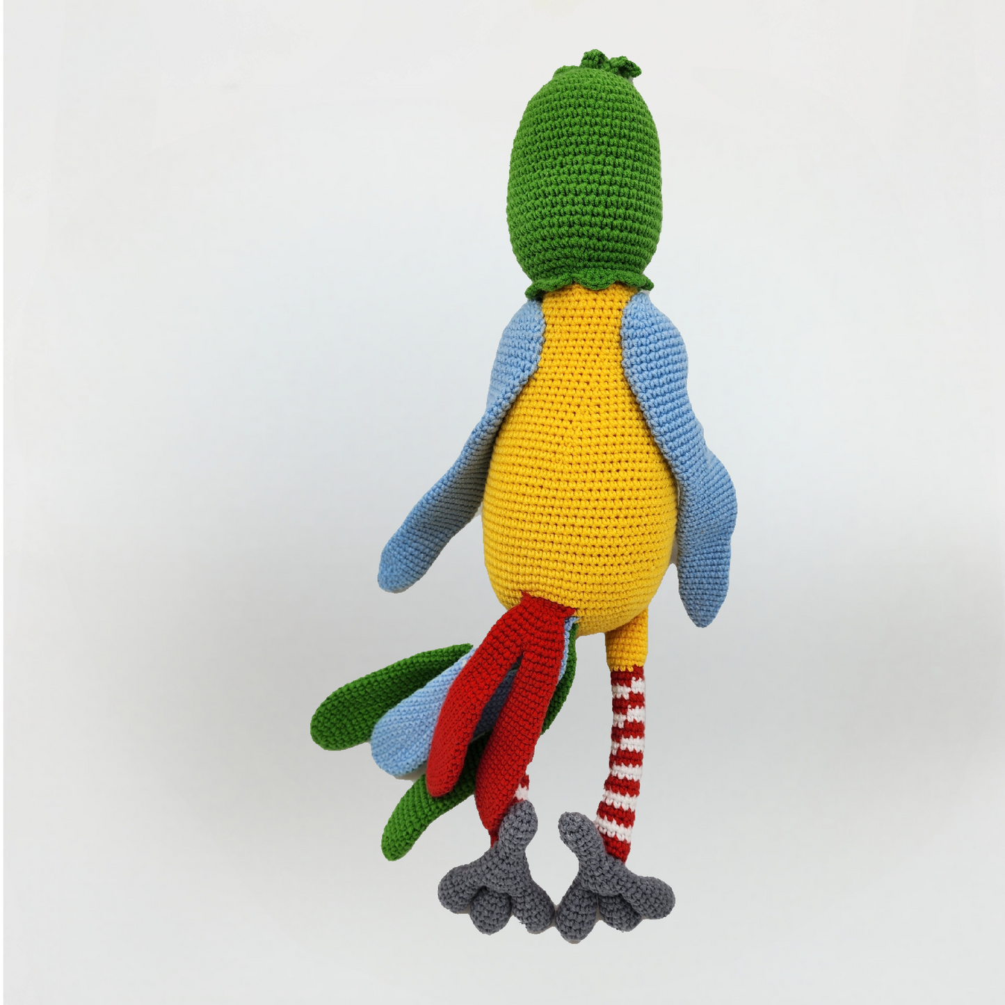 Crochet stuffed toy Parrot