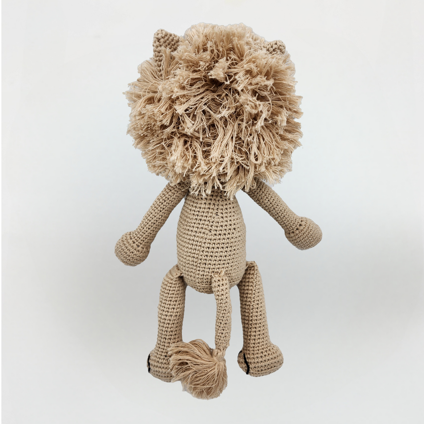 Crochet stuffed toy Lion