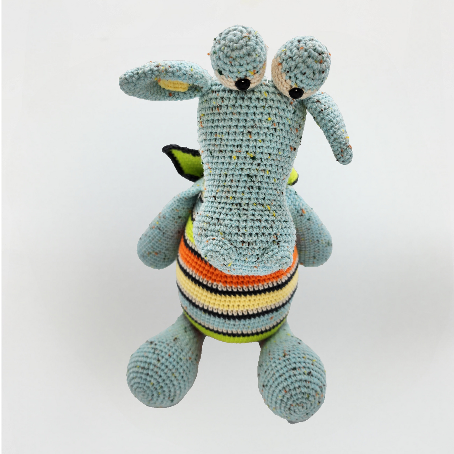 Crochet stuffed toy Dragon