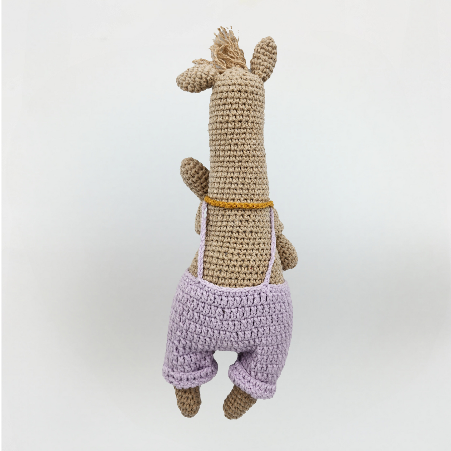 Crochet stuffed toy Llama