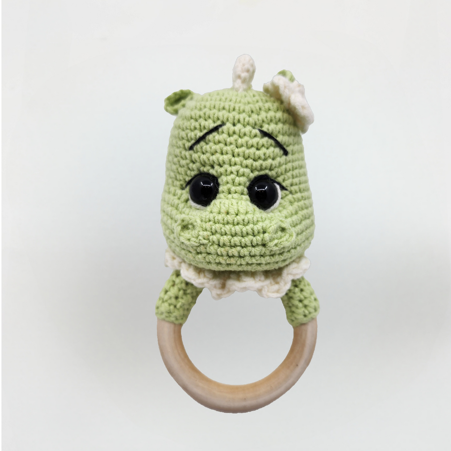 Crochet stuffed toy Baby Shaker