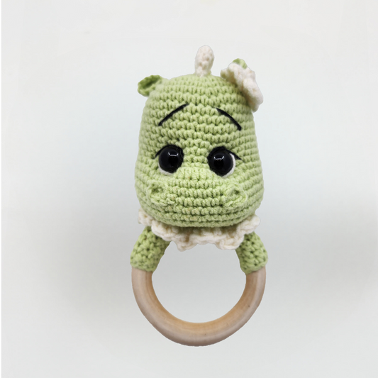 Crochet stuffed toy Baby Shaker